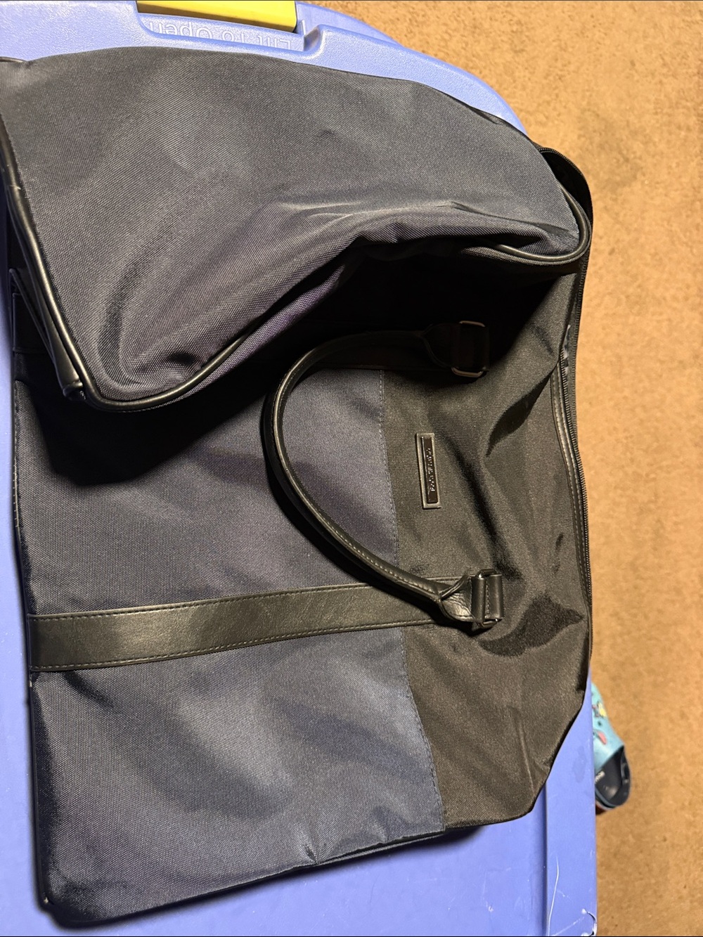 Men's Black Weekender Bag - Unbranded